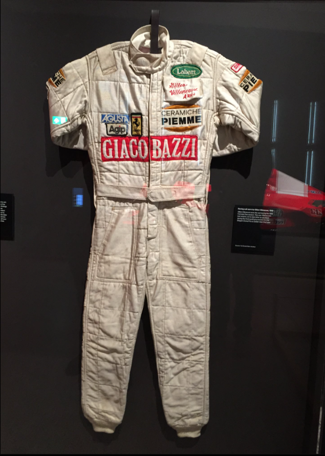 Gilles Villenuve's 1982 race jacket.